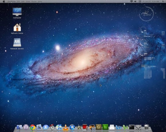 OSX icon theme port screenshot