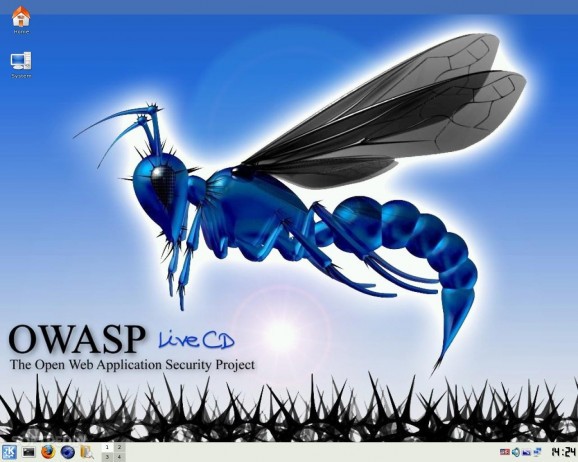 OWASP Live CD screenshot