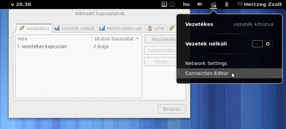 Old Network Managger screenshot