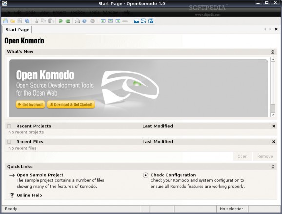 Open Komodo screenshot