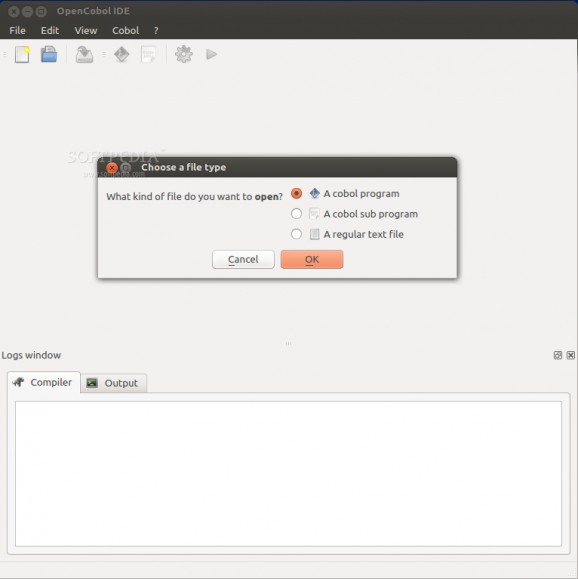 OpenCobol IDE screenshot