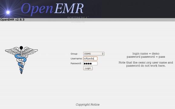 OpenEMR screenshot