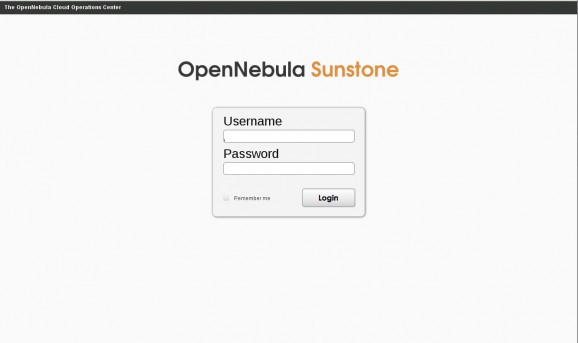 OpenNebula screenshot