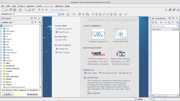 oXygen XML Developer screenshot