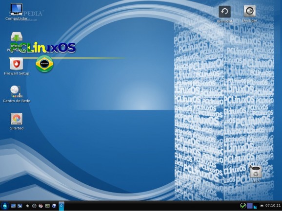 PCLinuxOS Br Edition Light Feather screenshot