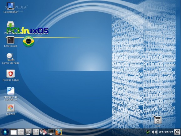 PCLinuxOS Br Edition LXDE screenshot