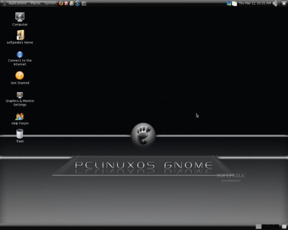PCLinuxOS GNOME screenshot