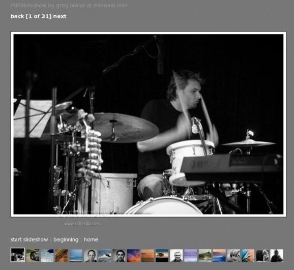 PHP Slideshow screenshot