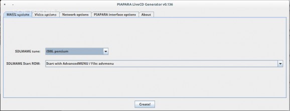 PIAPARA LiveCD screenshot