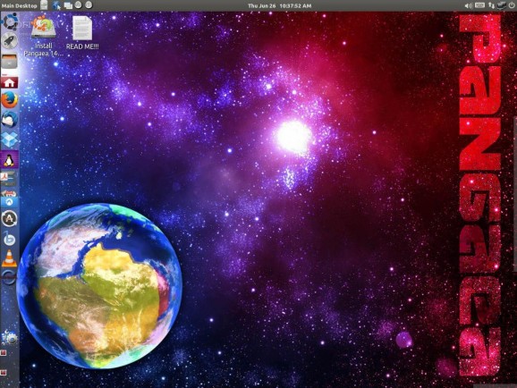 Pangaea-Lubuntu screenshot