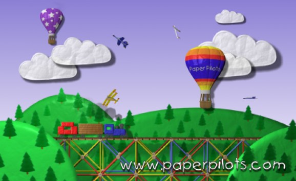 Paper Pilots Screensaver screenshot