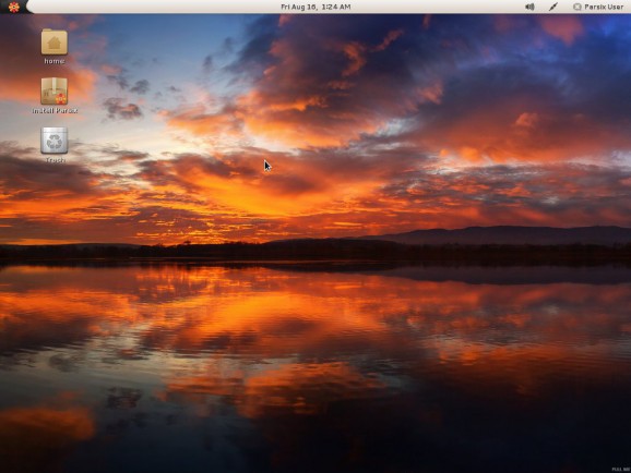 Parsix GNU/Linux screenshot