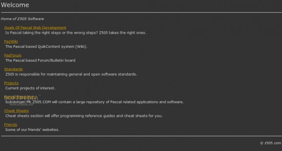 Pascal Server Pages screenshot