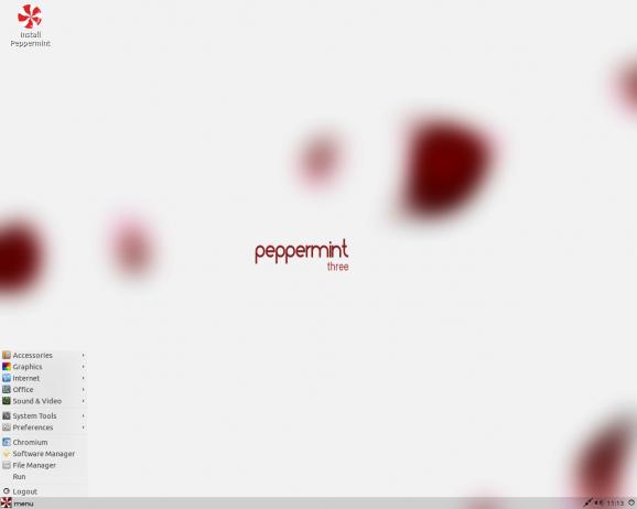 Peppermint screenshot
