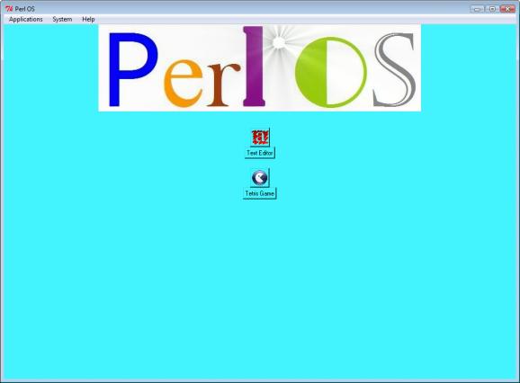 Perl OS screenshot
