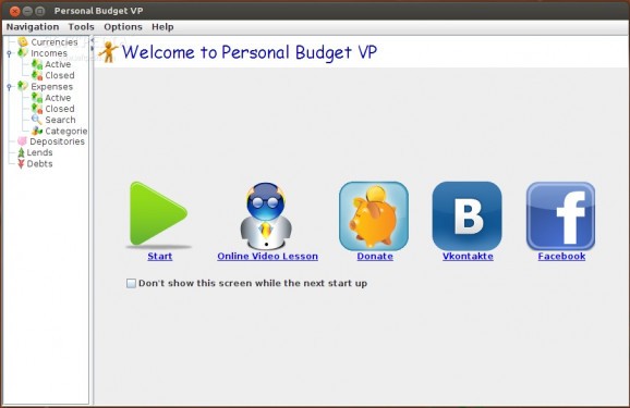 Personal Budget VP screenshot