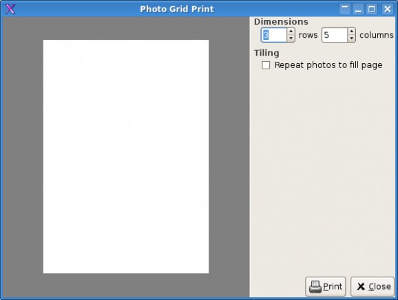 Photo Grid Print screenshot