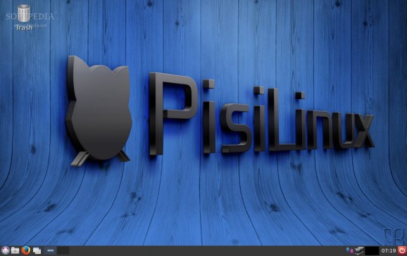 Pisi Linux LXDE screenshot