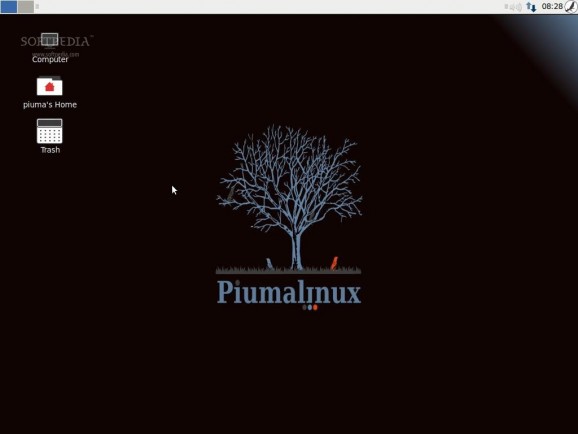 Piumalinux MATE screenshot