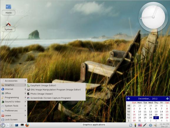 Porteus KDE screenshot