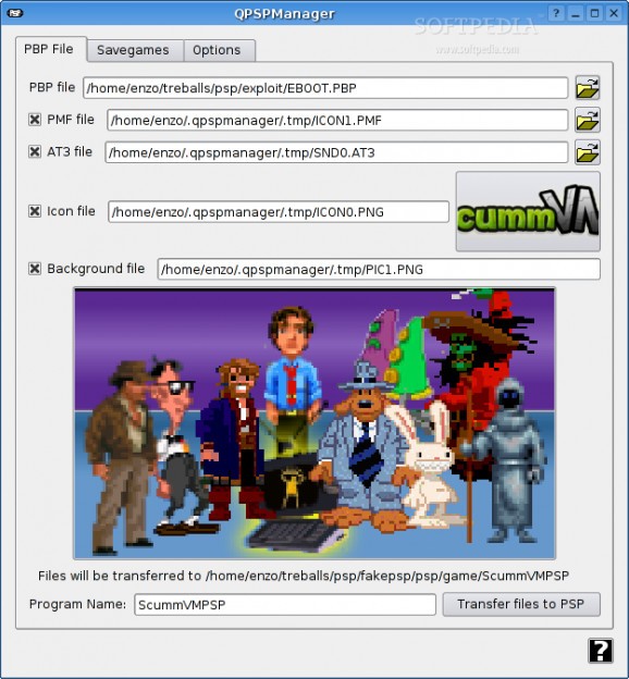 QPSPManager screenshot