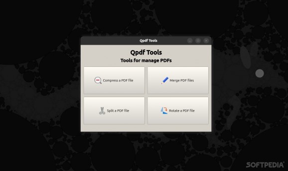 Qpdf Tools screenshot