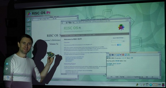 RISC OS for Raspberry Pi screenshot