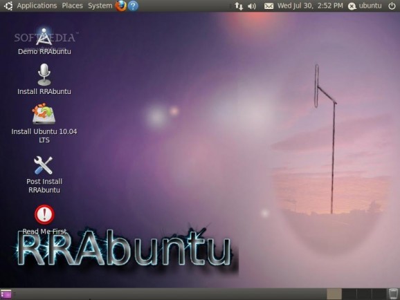 RRAbuntu screenshot