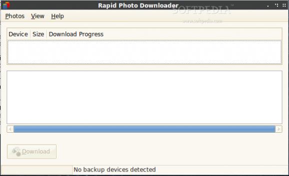 Rapid Photo Downloader screenshot