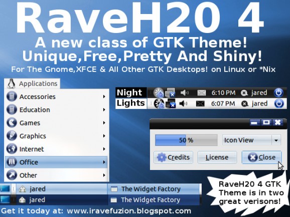 RaveH20 4 screenshot