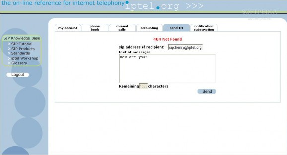 SIP Express Router screenshot