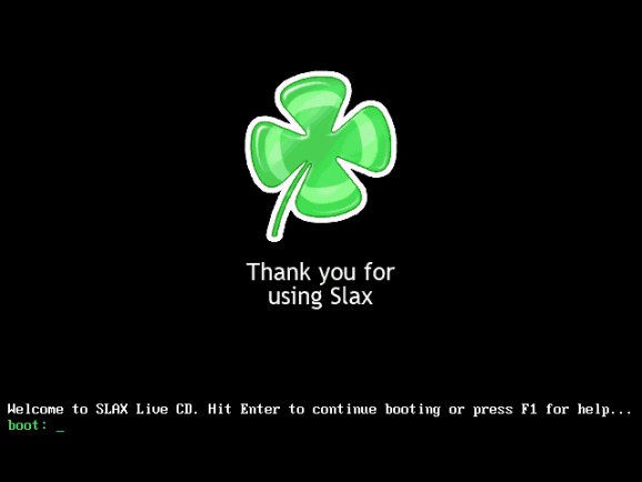 SLAX Boot CD screenshot