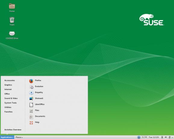 SUSE Linux Enterprise Desktop screenshot