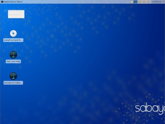 Sabayon Linux Xfce screenshot