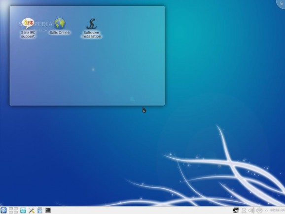Salix OS KDE Live screenshot