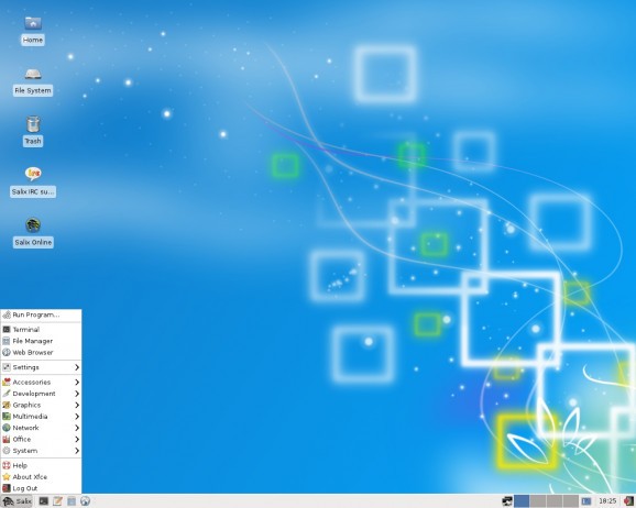 Salix OS Xfce screenshot