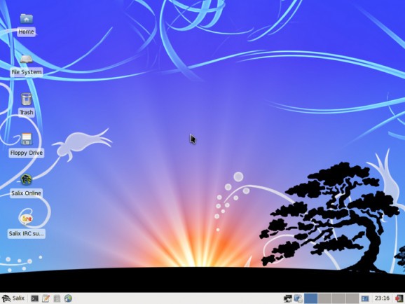 Salix OS screenshot