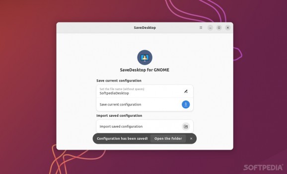 SaveDesktop screenshot