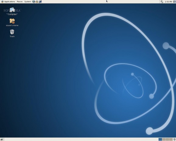 Scientific Linux Live CD screenshot