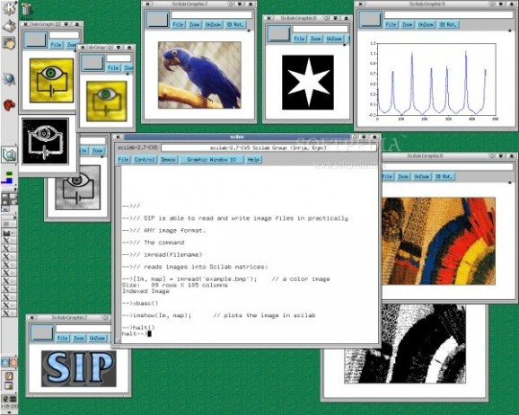 Scilab Image Processing Toolbox screenshot