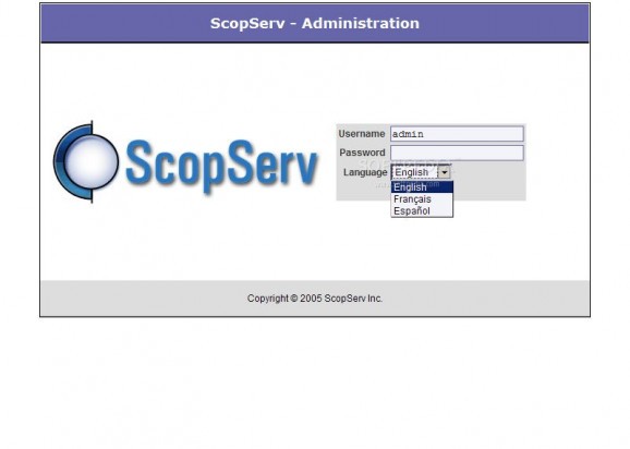 ScopServ-VoIP screenshot
