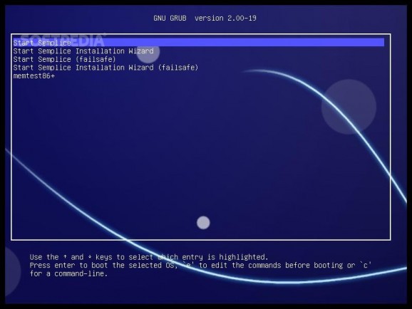Semplice Linux screenshot