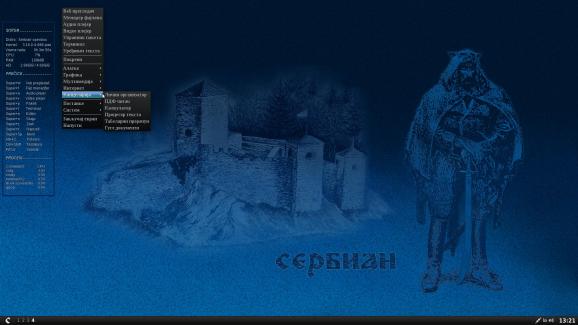 Serbian GNU/Linux Openbox Edition screenshot