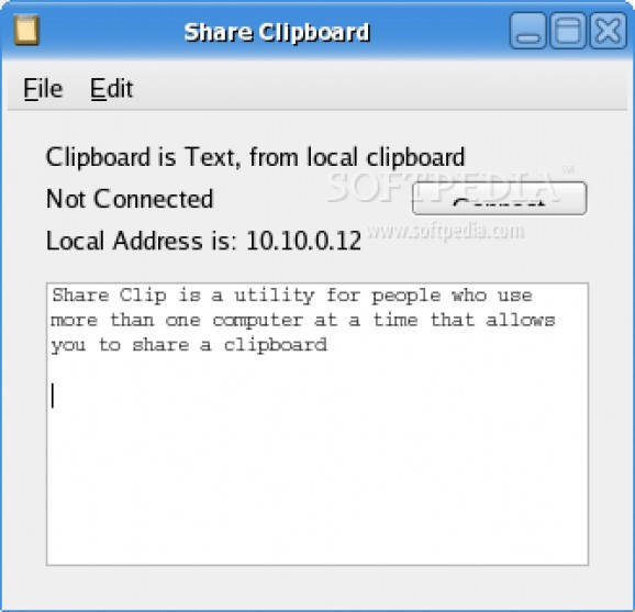 Share Clip screenshot