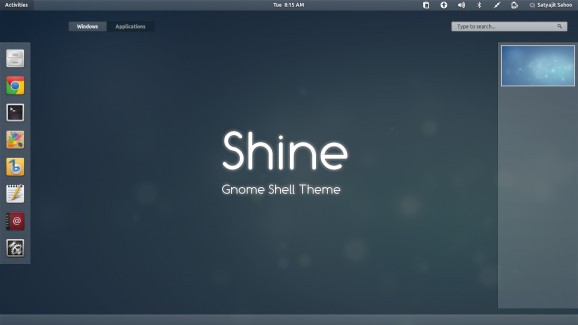 Shine screenshot