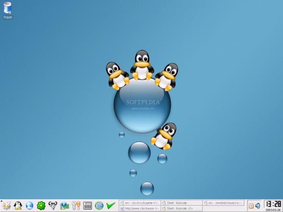Slackware screenshot