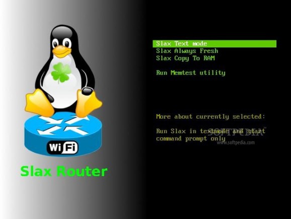 Slax Router screenshot