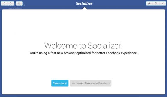 Socializer screenshot