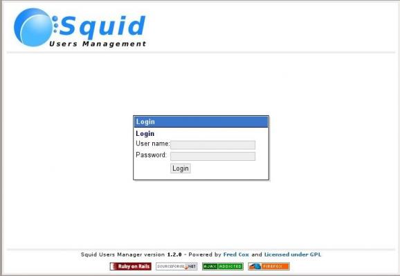 Squid Users Manager screenshot