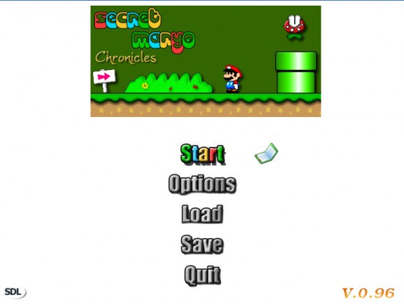 Super Mario Clone FX screenshot